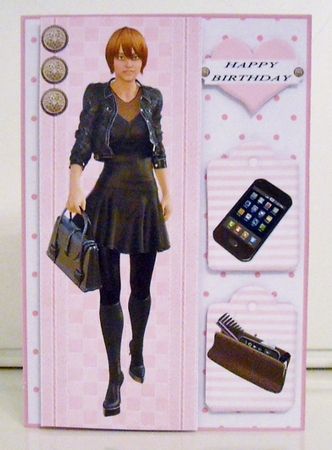 TOPPER, TEEN GIRL, 35 by Pam Stubley