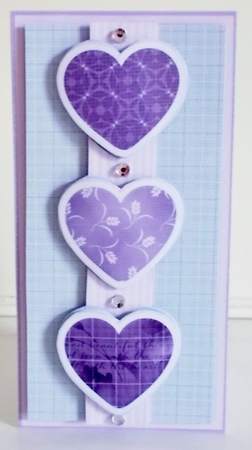 All of My Heart 3D Decoupage Card Topper by Pam Stubley