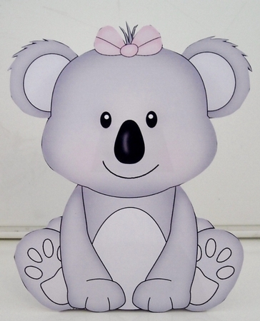 3D Cute Bear Treat Box Gift Set Mini Kit - Cute Little Koala Bear Kitkat by Pam Stubley