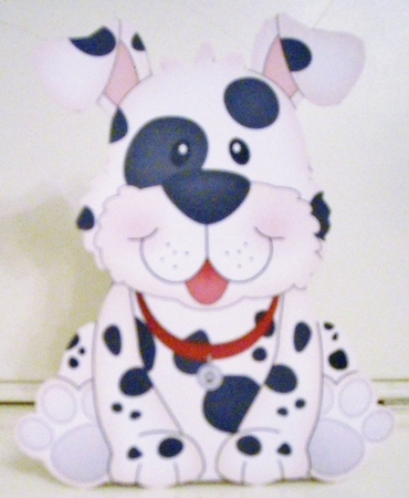 3D Cute Canine Treat Box Gift Set Mini Kit - Little Spotty Dog Spot by Pam Stubley