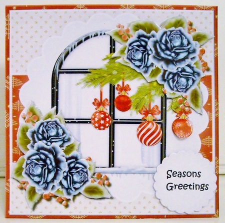 Christmas Window Mini Kit by Pam Stubley