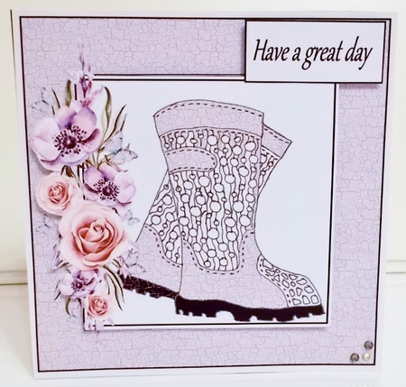 me and my boots  by Pam Stubley