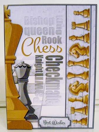 Chess 2 A5 Mini Kit by Pam Stubley