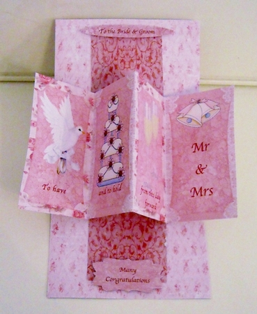 HAPPY COUPLE TWIST & POP WEDDING CARD KIT by Pam Stubley