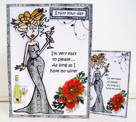 Scarlette is easy to please mini kit by Pam Stubley