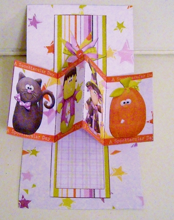 Fangtastic Halloween Twist and Pop 3D Decoupage Card Kit by Pam Stubley
