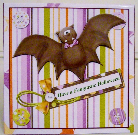 Fangtastic Halloween Twist and Pop 3D Decoupage Card Kit by Pam Stubley