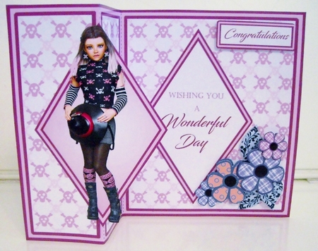 DFB Darla with flowers by Pam Stubley