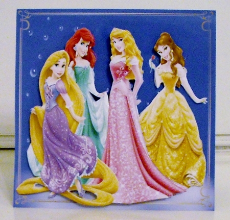 DISNEY PRINCESSES TWIST & POP BIRTHDAY CARD KIT by Pam Stubley