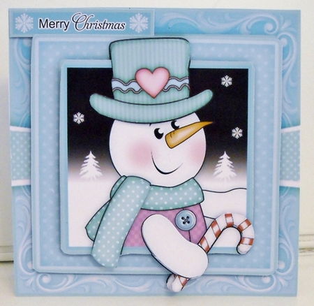 Chilly with Candy Cane Mini Kit by Pam Stubley