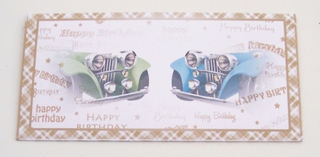Money wallet Oldcars by Pam Stubley