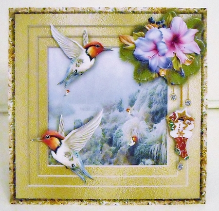 Stepping Out Christmas - Christmassy birds by Pam Stubley