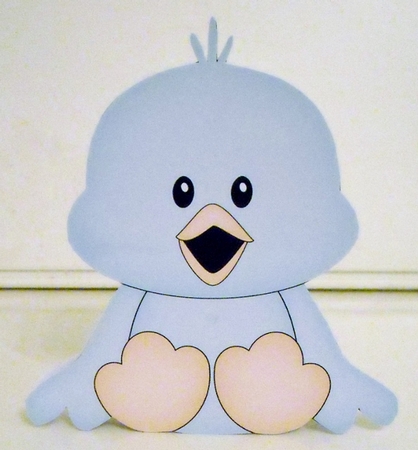3D Shaped Card  Kit - Cute Little Chick Chirp by Pam Stubley