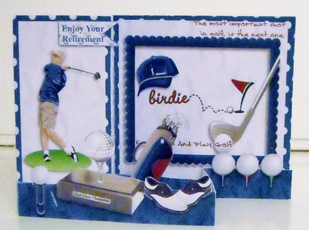 Z Fold Golfing by Pam Stubley