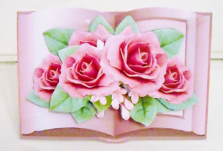  Pink Roses Book by Pam Stubley