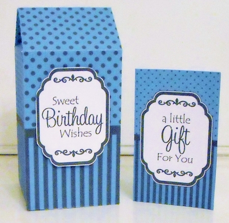3D Spots & Stripes Milk Carton Treat Box Mini Kit by Pam Stubley