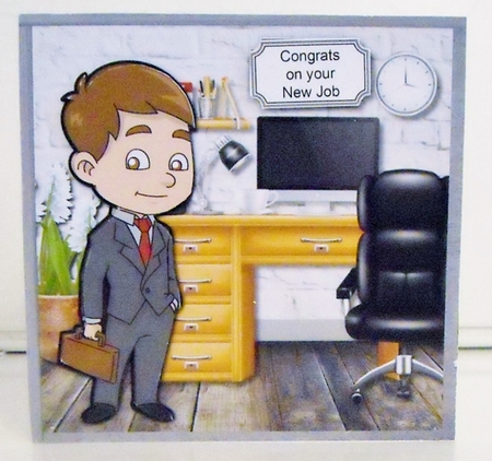 New Job Male by Pam Stubley