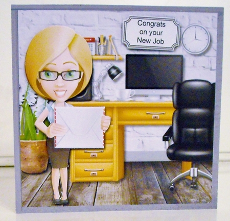 New Job Female by Pam Stubley