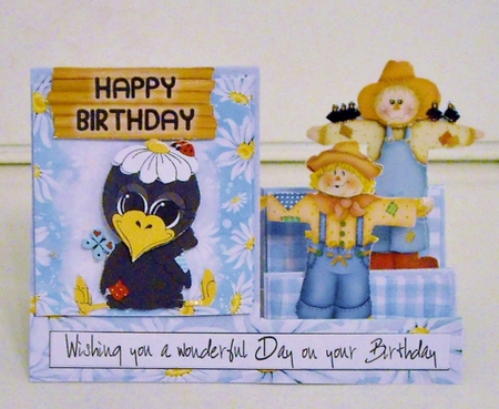 In the Field Side Step Card by Pam Stubley