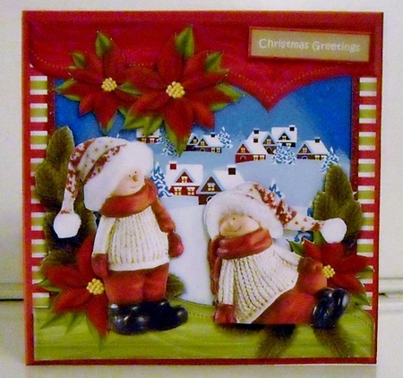 Christmas Fun In The Snow Mini Kit by Pam Stubley