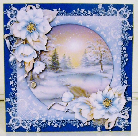 Twilight Christmas Card Topper Mini Kit  by Pam Stubley