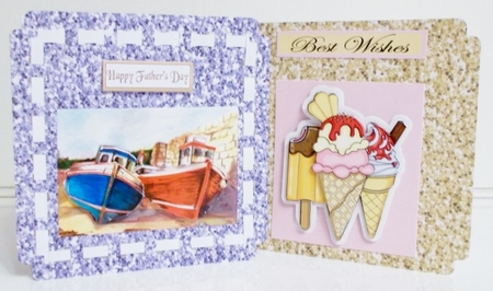 A5 Glitter Backgrounds CU4CU by Pam Stubley
