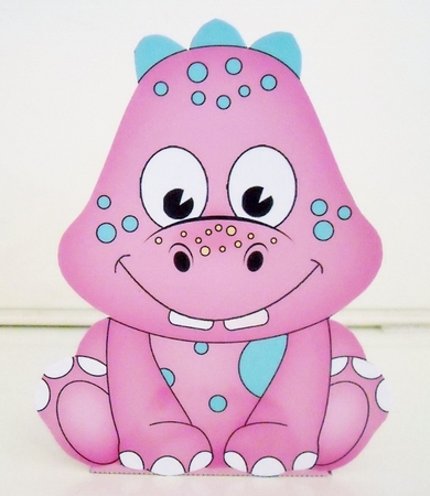3D Cute Dino Treat Box Gift Set Mini Kit - Cute Little Dana Dino by Pam Stubley