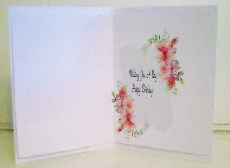 Happy Birthday Insert. by Pam Stubley