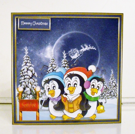 Penguin singers by Pam Stubley