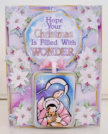 DROPLET CARD - Christmas Wonder by Pam Stubley