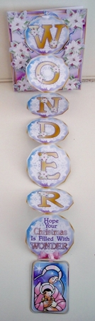 DROPLET CARD - Christmas Wonder by Pam Stubley