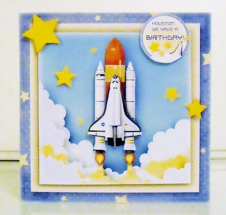 Houston... We have a Birthday! by Pam Stubley