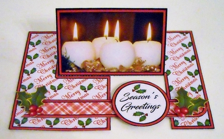 IMP Christmas candles by Pam Stubley