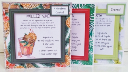 Mixed Cocktails QUICK TOPPER Bumper Kit by Pam Stubley