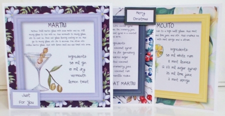 Mixed Cocktails QUICK TOPPER Bumper Kit by Pam Stubley