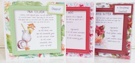 Mixed Cocktails QUICK TOPPER Bumper Kit by Pam Stubley