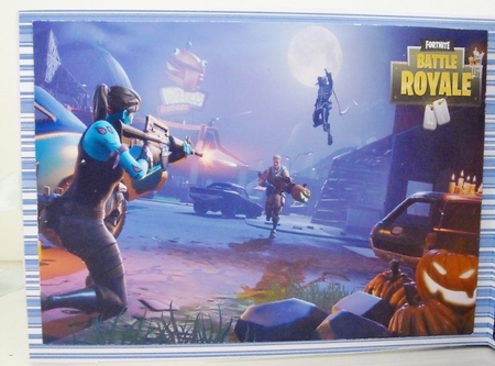 Fortnite 2 Quick Card Any Occasion by Pam Stubley