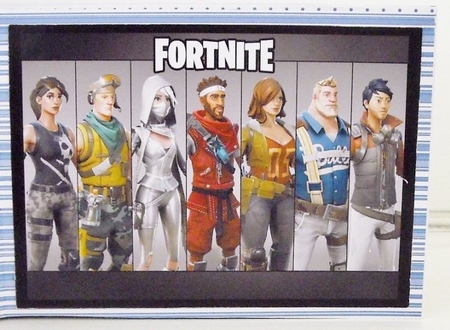 Fortnite 6 Quick Card Any Occasion by Pam Stubley