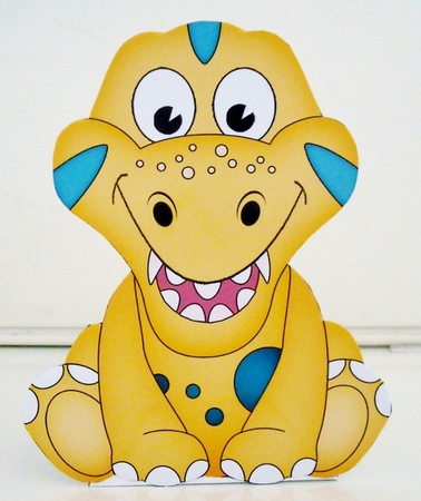 3D Cute Dino Treat Box Gift Set Mini Kit - Cute Little Lizzy Dino by Pam Stubley