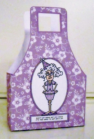 Stella Gift Bag - Dont Let Aging Get You Down by Pam Stubley