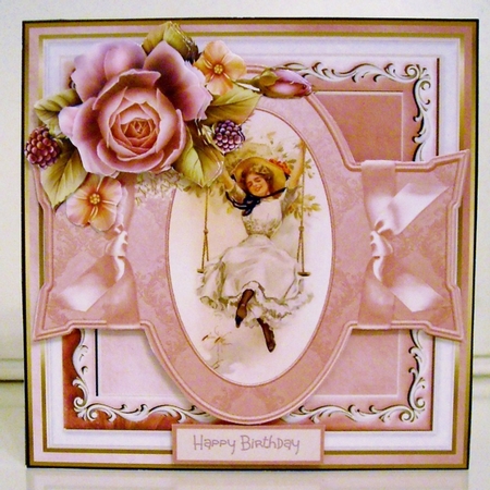 Lady on the swing by Pam Stubley