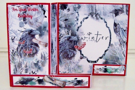 Z Fold Winter Is Coming including Template by Pam Stubley