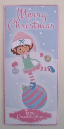 Christmas Candy  2 Gift/Money/Voucher Wallet/Pocket/Envelope by Pam Stubley