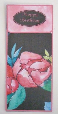 Flower Series-1 Voucher/Gift/Money Wallet/Pocket/Envelope by Pam Stubley