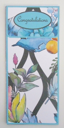 Flower Series-3 Voucher/Gift/Money Wallet/Pocket/Envelope by Pam Stubley