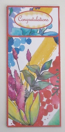 Flower Series-4 Voucher/Gift/Money Wallet/Pocket/Envelope by Pam Stubley