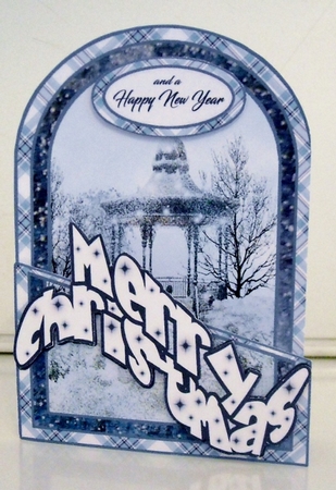 Snowy Gazebo by Pam Stubley
