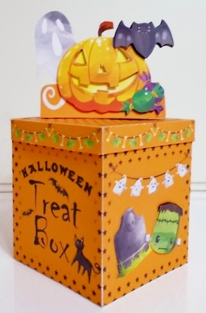 HALLOWEEN TREAT BOX by Pam Stubley