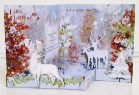 Z Fold Winter In The Forest Including Template by Pam Stubley