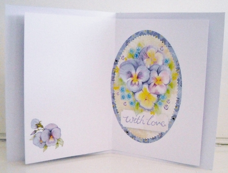 Love, Pansy,Insert by Pam Stubley
